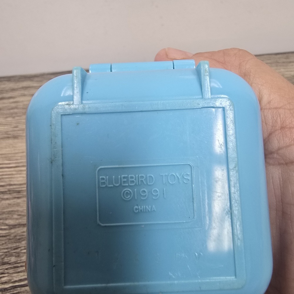 Polly Pocket Dinnertime Ring and Ring Case 1991 Vintage Bluebird Compact Only‎ - Picture 8 of 8